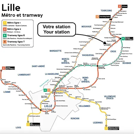Maison 3 Avec Jardin, Proche Metro *